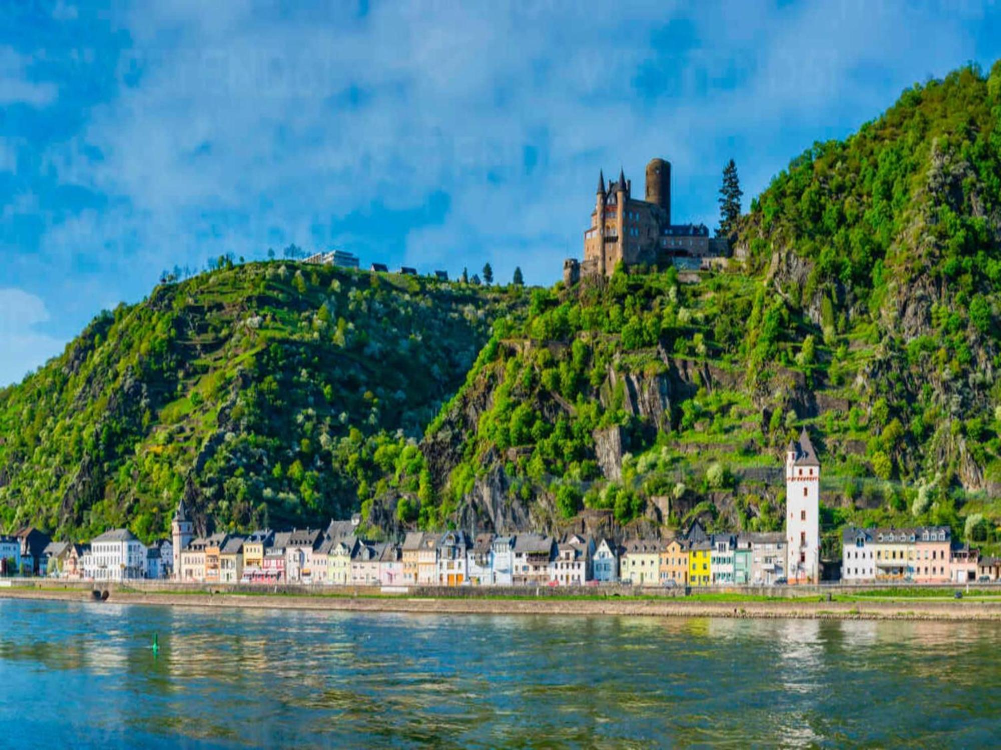 Cosy Holiday Home In Sankt Goarshausen With Barbecue Exteriör bild